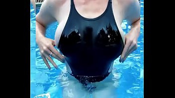 Play Wet Tits at pool