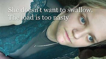 Play Reluctant Dogging Teen Sucks & Swallows Old Men