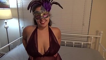 Play Amateur Big Tits Wife in Mask Gets Pussy Eaten to Orgasm