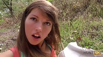 Play HUNT4K. Anal sex for money is exactly what young coquette desires