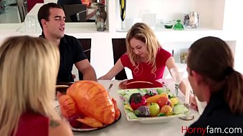 Play Sister Gets Naughty During Family Dinner- Angel Smalls
