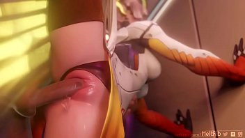 Play Overwatch Mercy Fucked and Tracer Watches (HentaiSpark.com)