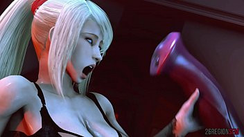 Play Samus fucked by a huge monster cock demon