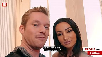 Play Beautiful ALYSSIA KENT seduces her fan & and lets him fuck her bald pussy every way he likes! (German) → WHOLE VIDEO for FREE on alyssia.erotik.com